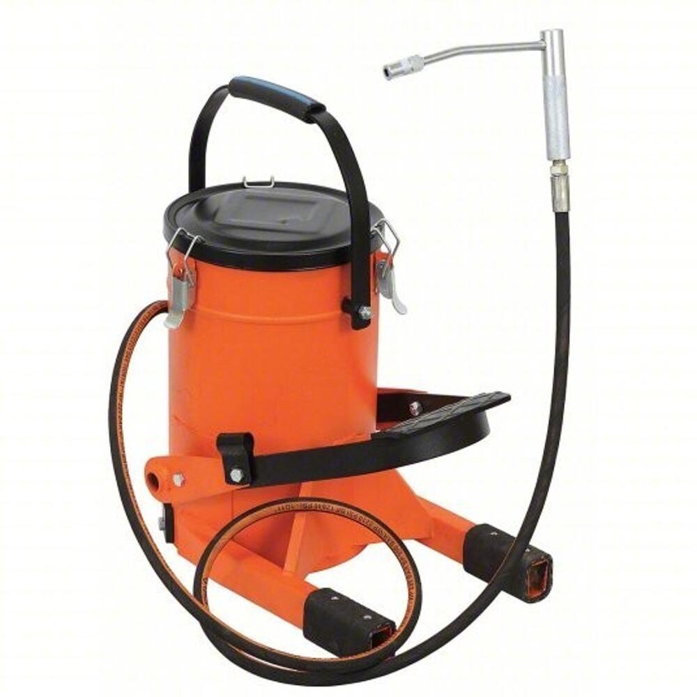 Westward Foot Operated Grease Pump w/ Container HOLDS 22LBS NIB
